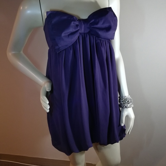 🛑SOLD🛑Hot Purple mini dress - Picture 2 of 5